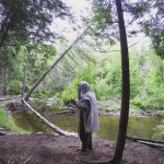 Davening by Cove Brook in Winterport, Maine